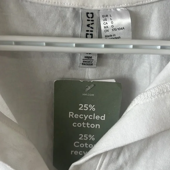 H&M Collared Button Crop Top - Picture 2 of 2